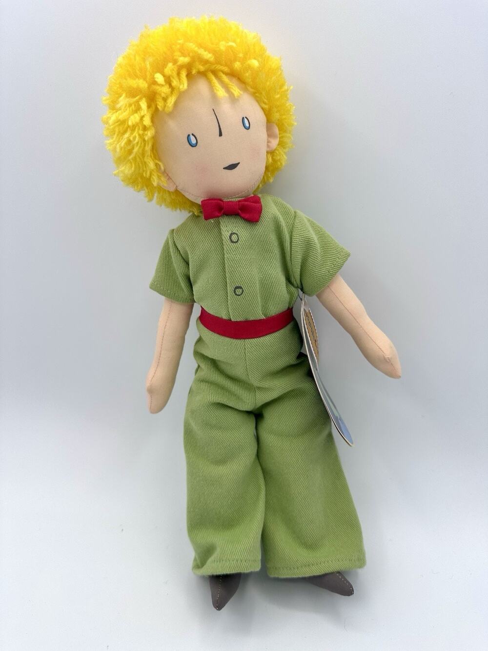 NEW Le Petit Prince Cloth Plush Doll The Little Prince 1997 Yarn Hair - 12” Tall